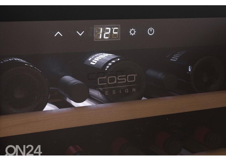 Встроенный винный холодильник Caso WineSafe 18 EB BLACK, 627 увеличить