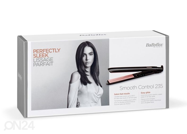 Выпрямитель для волос Babyliss Quartz Ceramic, черный увеличить