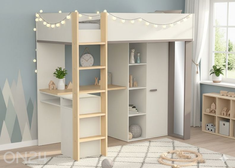 Высокая кровать Camillia 90х200 см увеличить