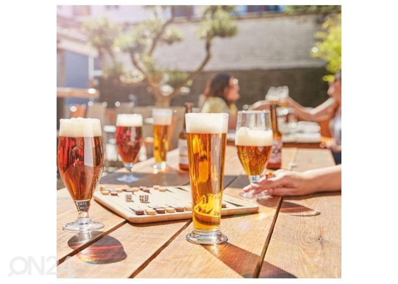 Высокий стакан для пива и коктейлья 400 мл, 6 шт увеличить