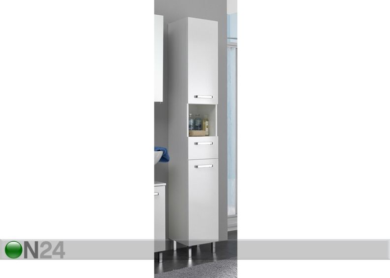 Высокий шкаф в ванную 312 увеличить