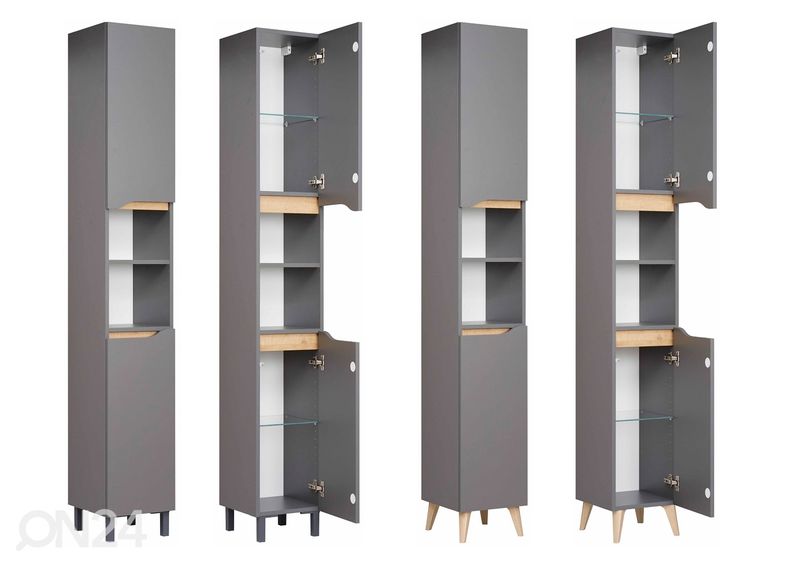 Высокий шкаф в ванную 357 увеличить