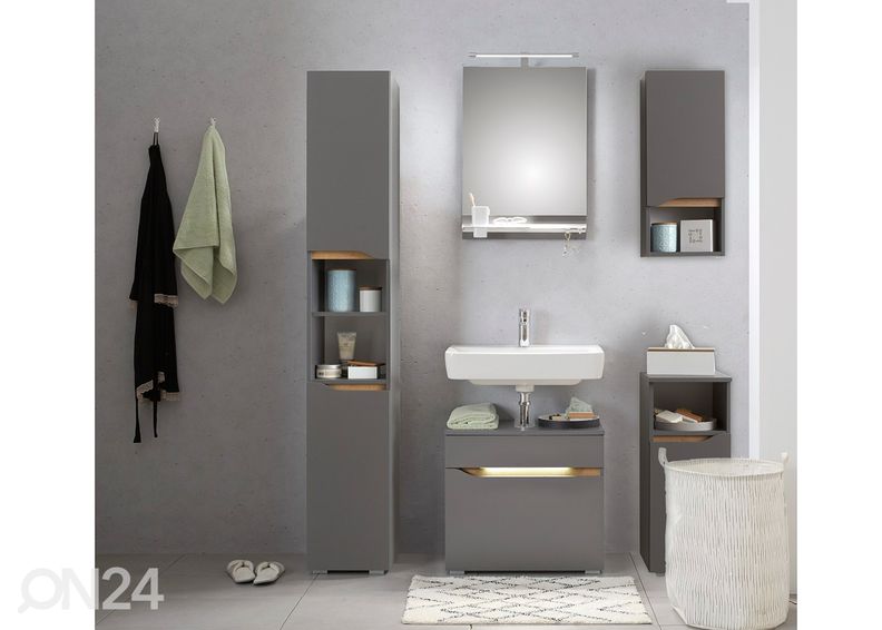 Высокий шкаф в ванную 357 увеличить