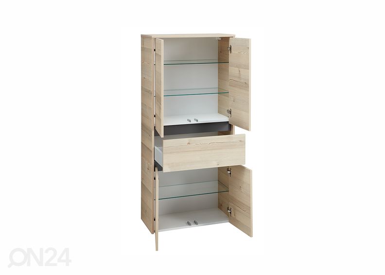 Высокий шкаф в ванную 393 увеличить