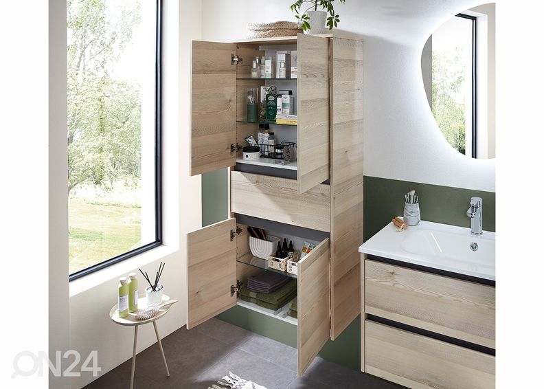 Высокий шкаф в ванную 393 увеличить