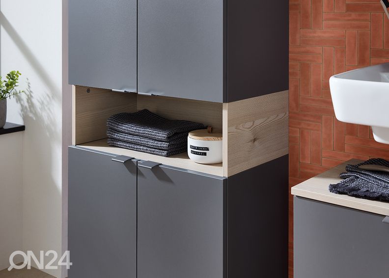 Высокий шкаф в ванную 394 увеличить