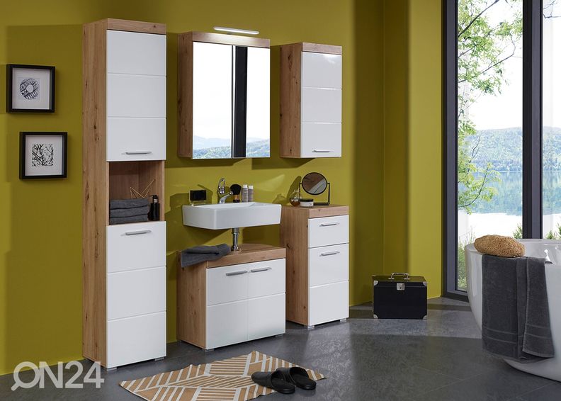 Высокий шкаф в ванную Amanda увеличить