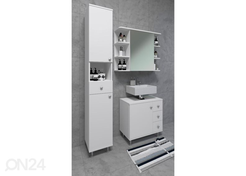 Высокий шкаф в ванную Nilosi 30 cm увеличить