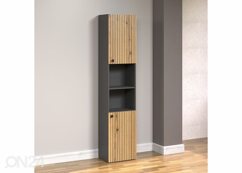 Высокий шкаф для ванной 40 см Pure Bliss увеличить