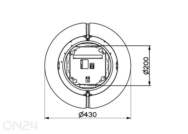 Вытяжка Faber Beat BK matt F45/2 увеличить