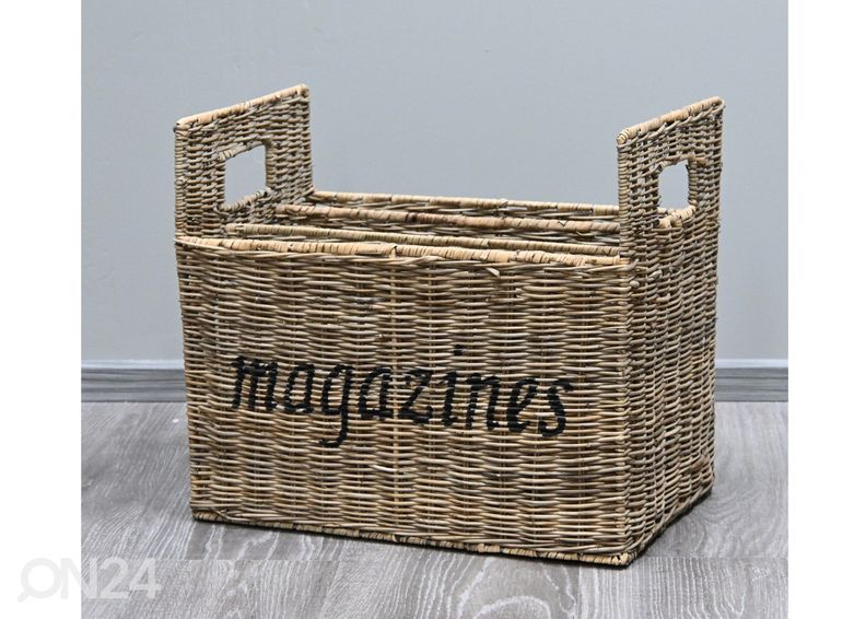 Газетница из ротанга Magazine увеличить