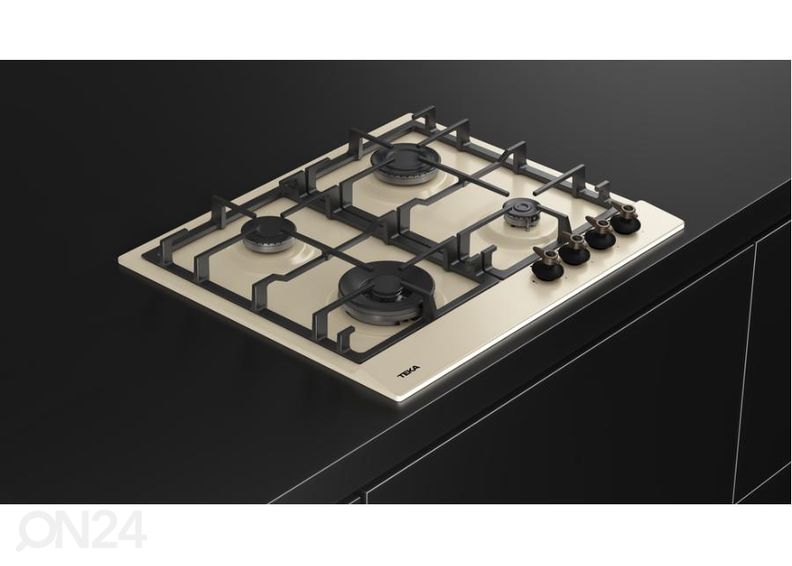 Газовая варочная панель Teka GSC 64320 РБК ВН ОБ ванильный увеличить