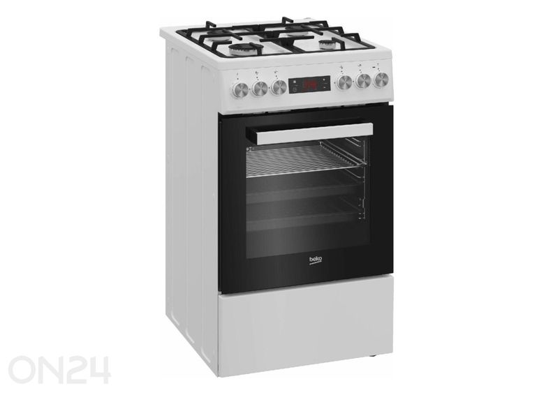 Газовая плита с электрической духовкой Beko FSM52332DWDT увеличить