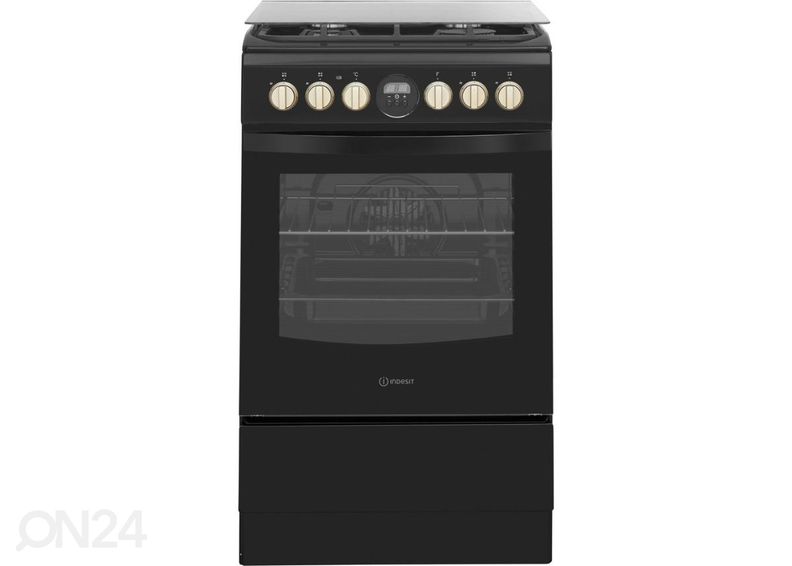 Газовая плита с электрической духовкой Indesit IS5G8CHBPO увеличить