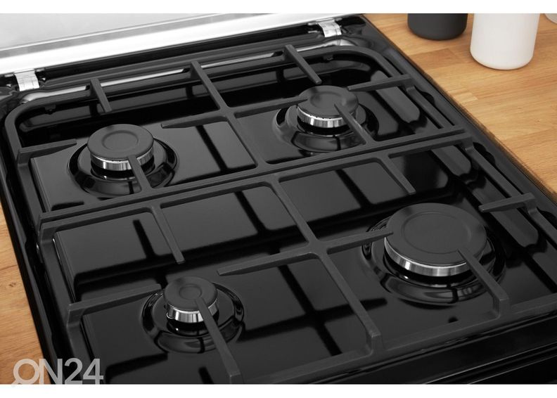 Газовая плита с электрической духовкой Indesit IS5G8CHBPO увеличить