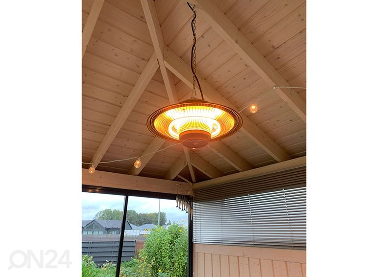 Галогеновый обогреватель для террасы 1500 Вт увеличить