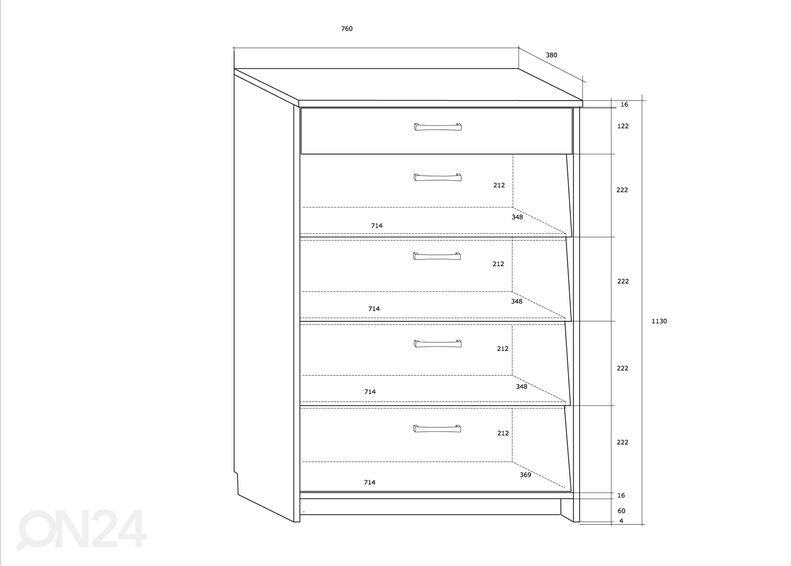 Галошница 76 cm увеличить