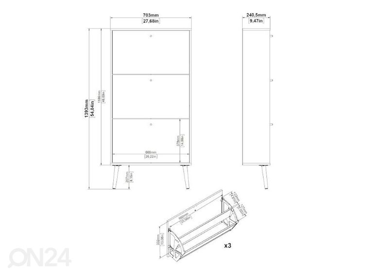 Галошница Bodo 70 cm увеличить