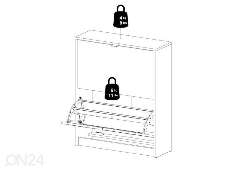 Галошница Shoes 70,3 cm увеличить