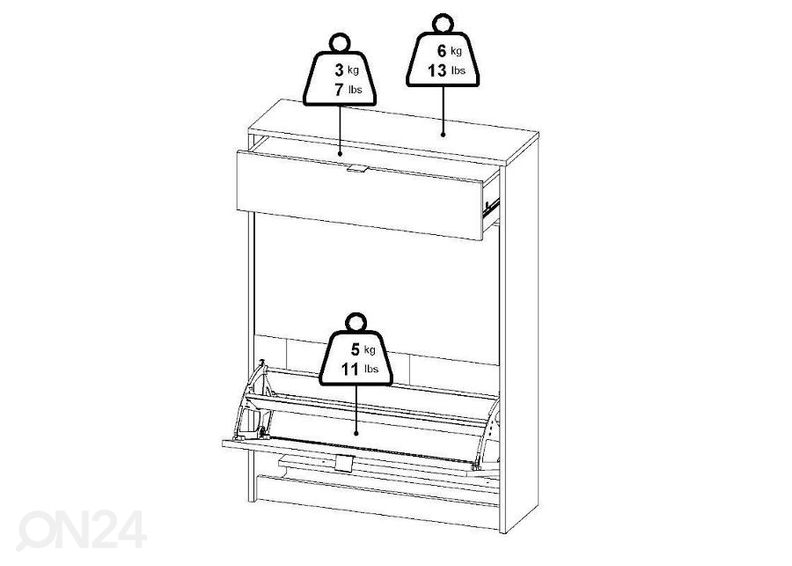 Галошница Shoes 70,3 cm увеличить