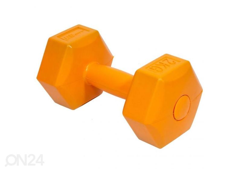 Гантели композитные EB FIT оранжевые 2х2кг увеличить