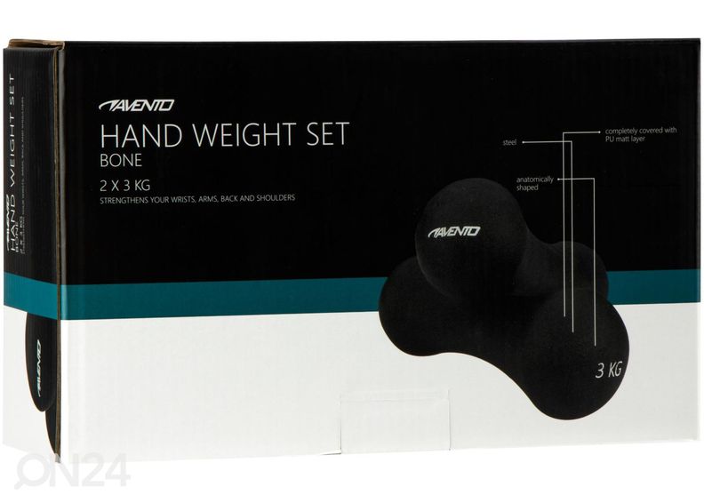 Гантели Avento 2x3 кг увеличить