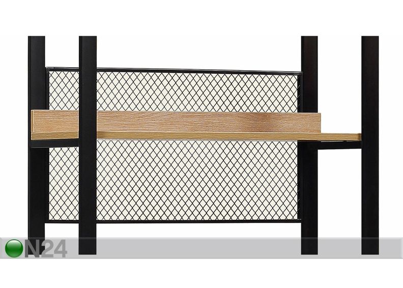 Гардеробная система (3 полки+ 2 штанги+ тумба) 80x200 cm увеличить