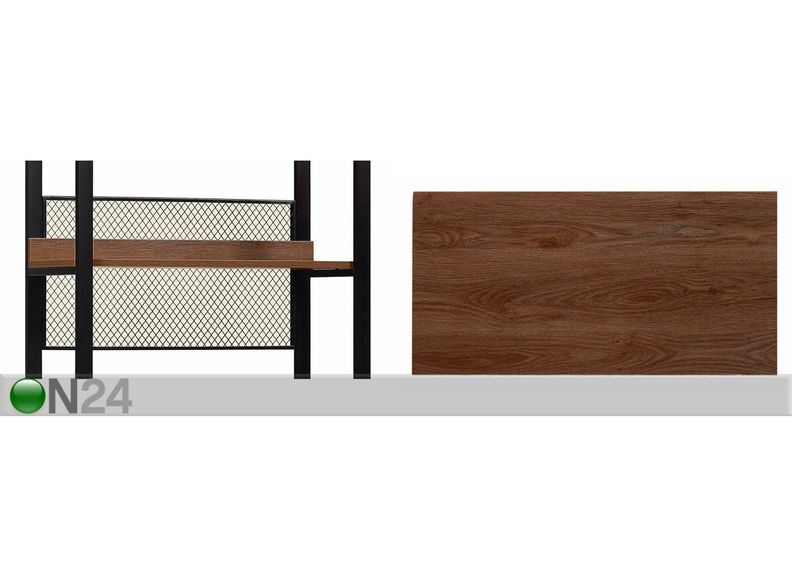 Гардеробная система (3 полки+ 2 штанги) 80x200 cm увеличить