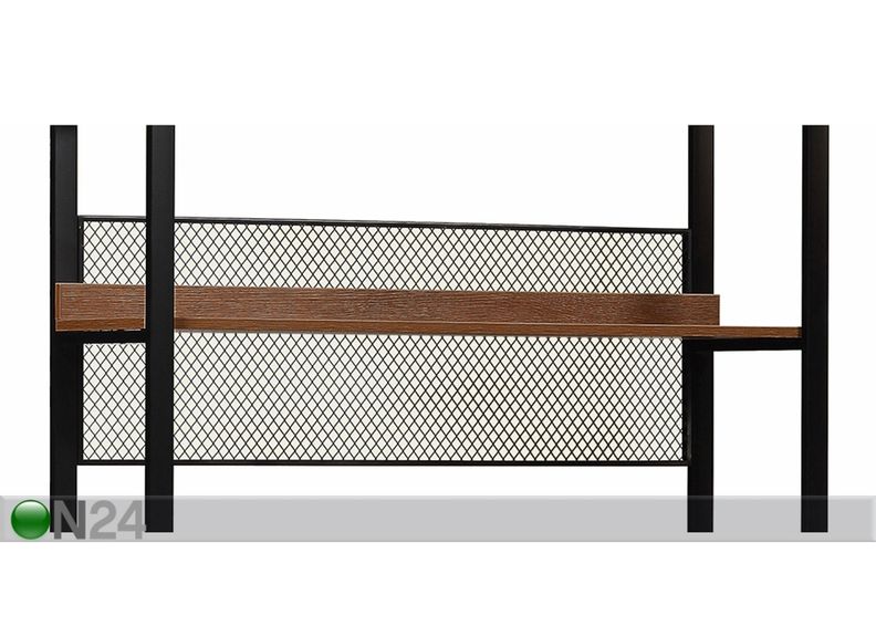 Гардеробная система (5 полок + 2 штанги) 120x200 cm увеличить