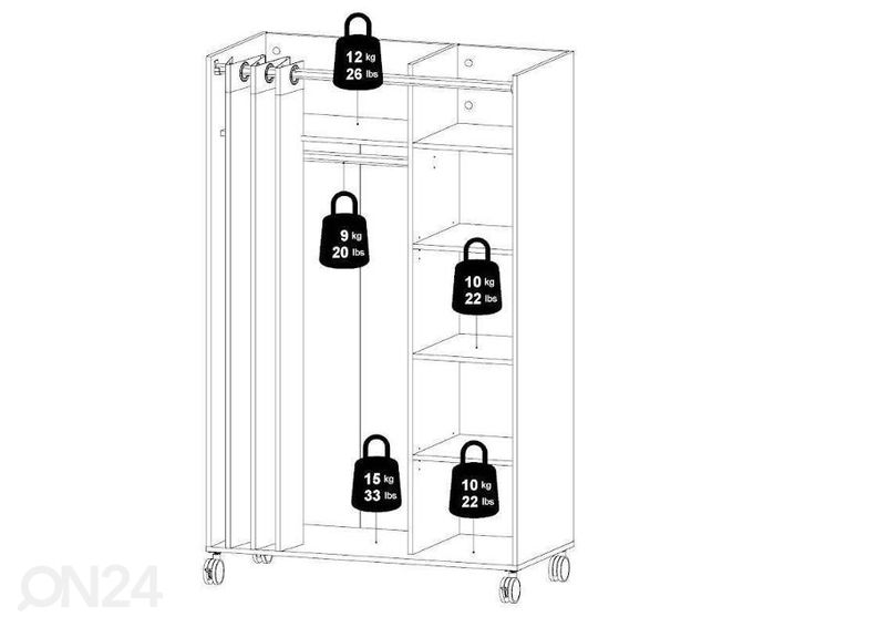 Гардеробная система Kit 99,7 cm увеличить