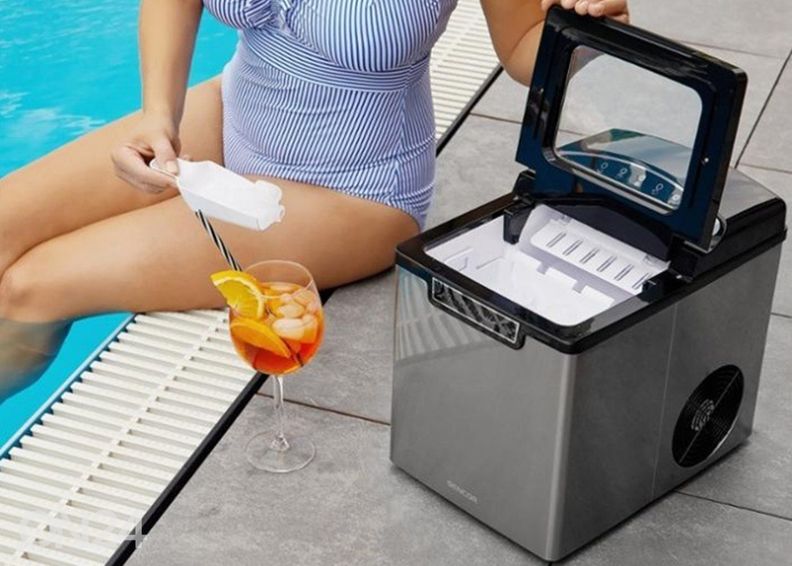 Генератор льда Sencor SIM3500SS, серебристый увеличить