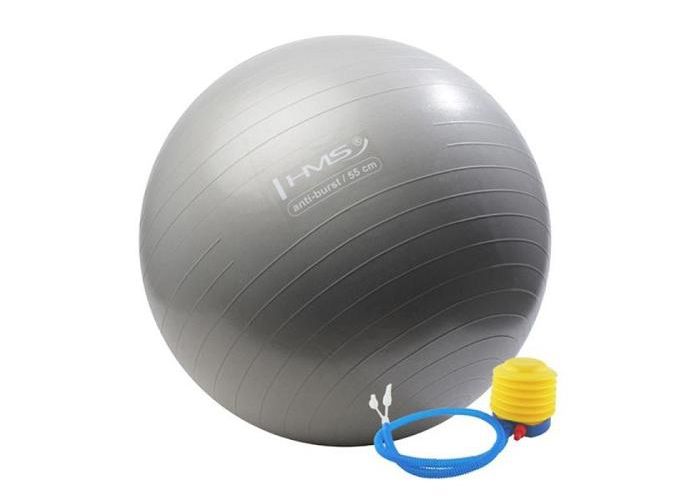 Гимнастический мяч Anti-Burst 55 см серебристый увеличить