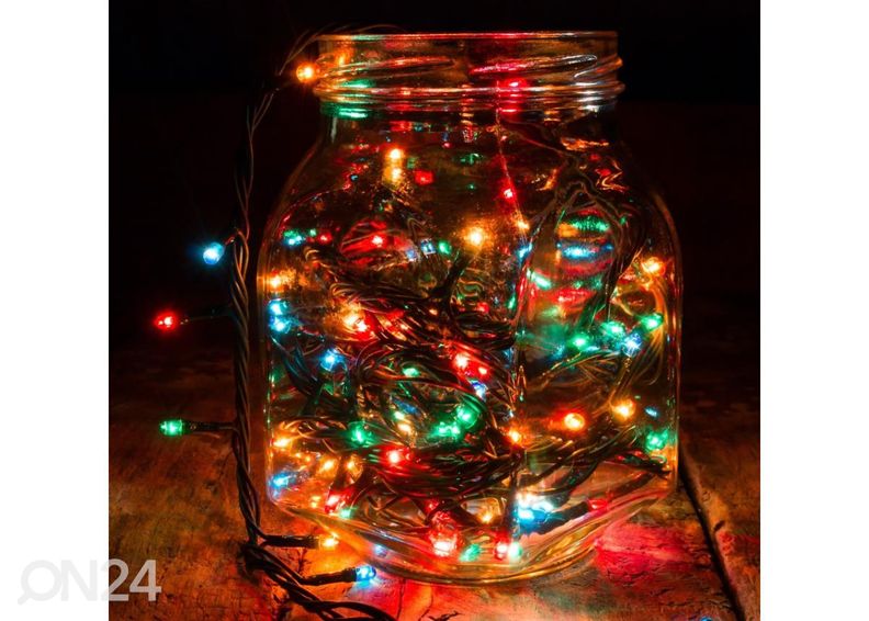 Гирлянда светодиодные лампочки 10 м 100LED увеличить