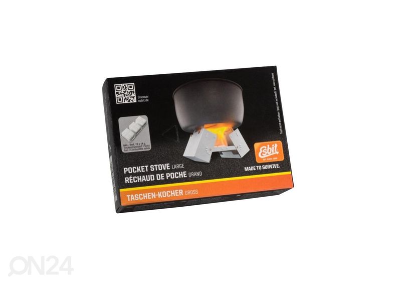 Горелка сухим спиртом Esbit Large 12x14 г увеличить