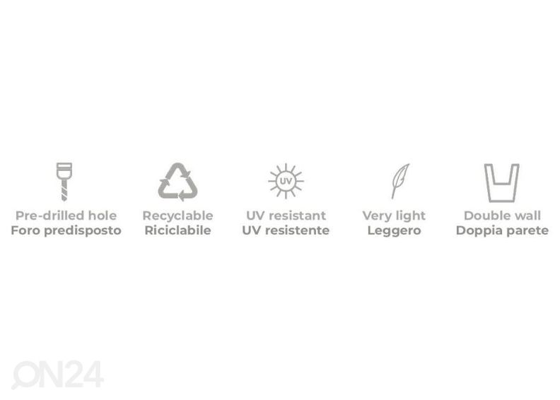 Горшок для растений Schio Tower Maxi 80 Bronzo увеличить