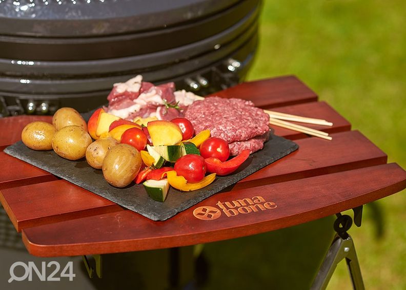Гриль TunaBone Kamado Pro TBG22GRAY-02, 22", темно-серый увеличить