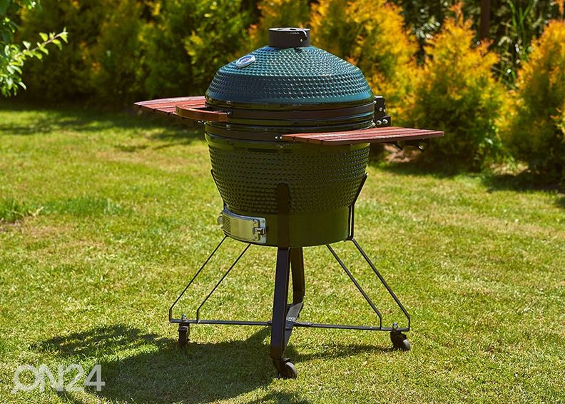Гриль TunaBone Kamado Pro TBG22GREEN-02, 22", зеленый увеличить