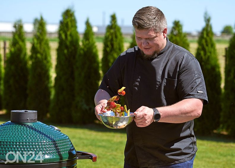 Гриль TunaBone Kamado Pro TBG22GREEN-02, 22", зеленый увеличить