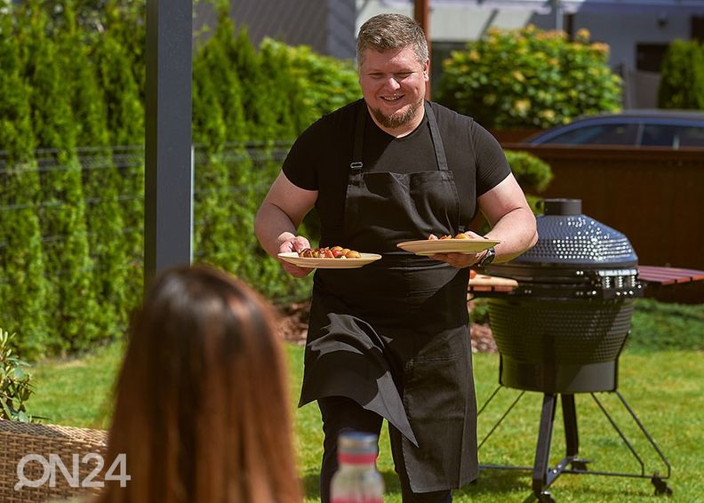 Гриль TunaBone Kamado Pro TBG24GRAY-02, 24", темно-серый увеличить