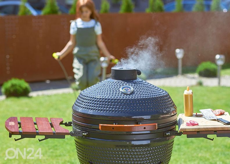 Гриль TunaBone Kamado Pro TBG24GRAY-02, 24", темно-серый увеличить