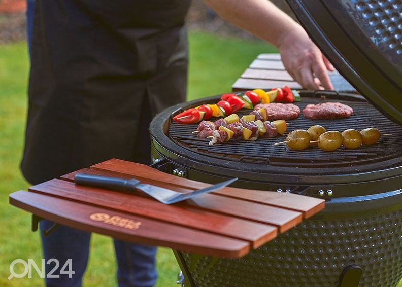 Гриль TunaBone Kamado Pro TBG24GRAY-02, 24", темно-серый увеличить