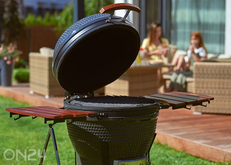 Гриль TunaBone Kamado Pro TBG24GRAY-02, 24", темно-серый увеличить