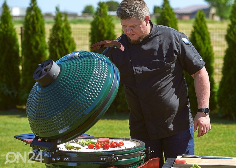 Гриль TunaBone Kamado Pro TBG24GREEN-02, 24", зеленый увеличить