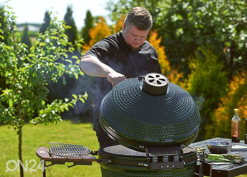 Гриль TunaBone Kamado Pro TBG24GREEN-02, 24", зеленый увеличить