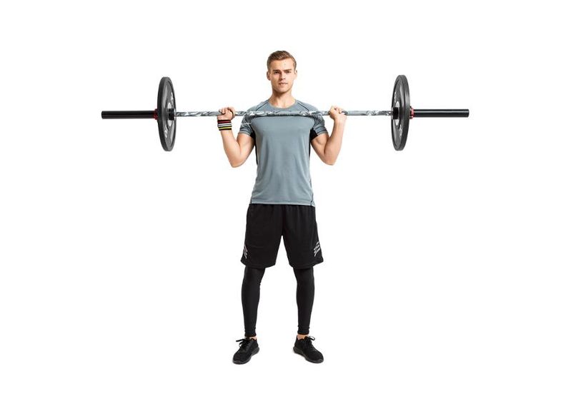 Гриф для штанги прямой с подшипниками 201 см OLYMPIC inSPORTline увеличить