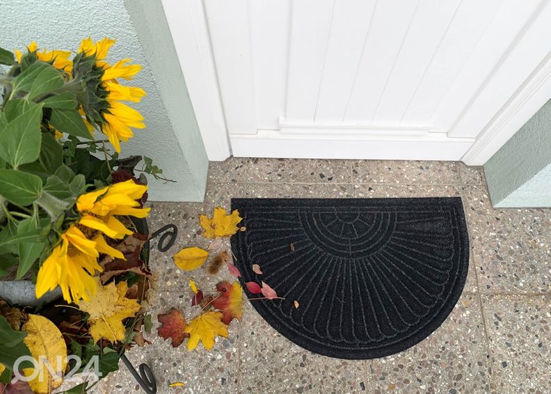 Дверной коврик Dune Halfmoon dark grey 85x55 см увеличить