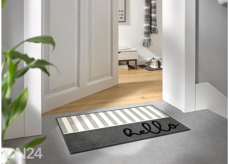 Дверной коврик Hello Stripes 50x75 см увеличить