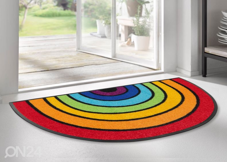 Дверной коврик Round Rainbow 50x85 см увеличить