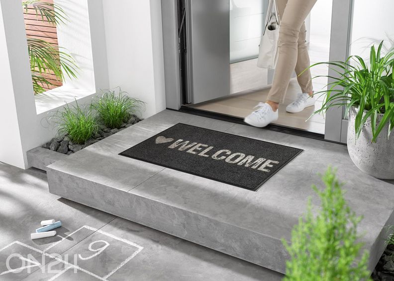Дверной коврик Warmly Welcome 50x75 см увеличить