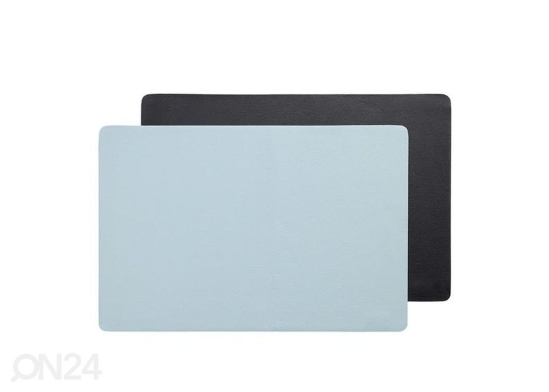 Двусторонний настольный коврик мятный/черный увеличить